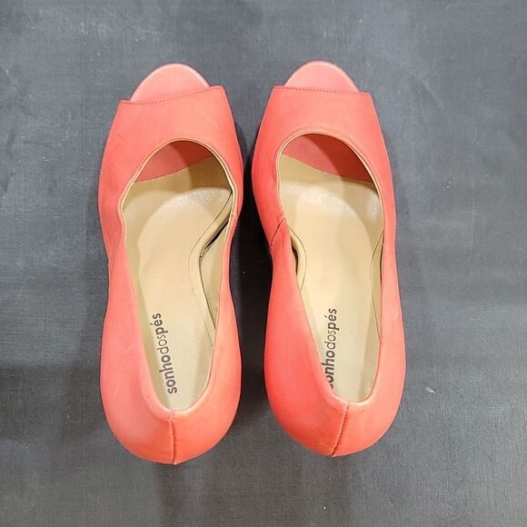 BRAND NEW SONHODOSPES PEEP-TOE PUMPS - Picture 6 of 16